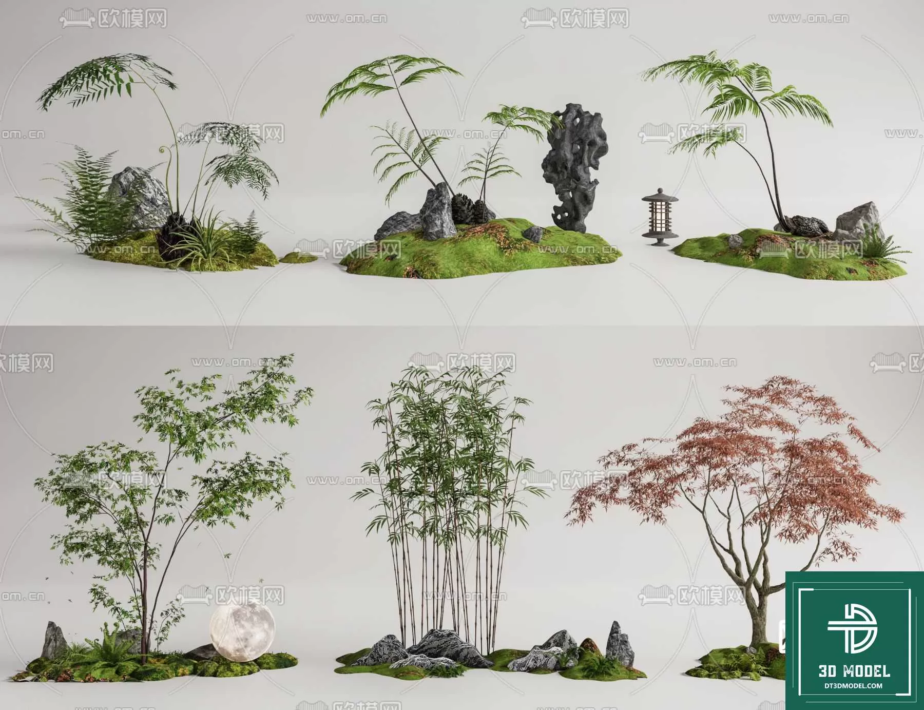 DECORATION SCENES – 3D MODELS – 074