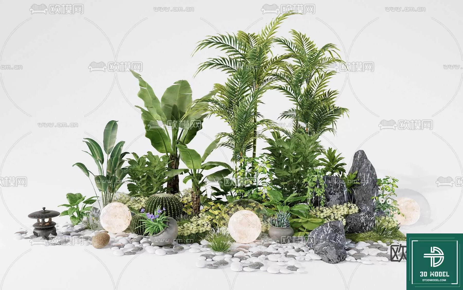 DECORATION SCENES – 3D MODELS – 080