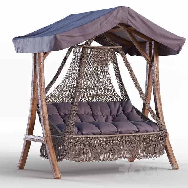 Architecture – 3D Models – Garden swing Besta Fiesta