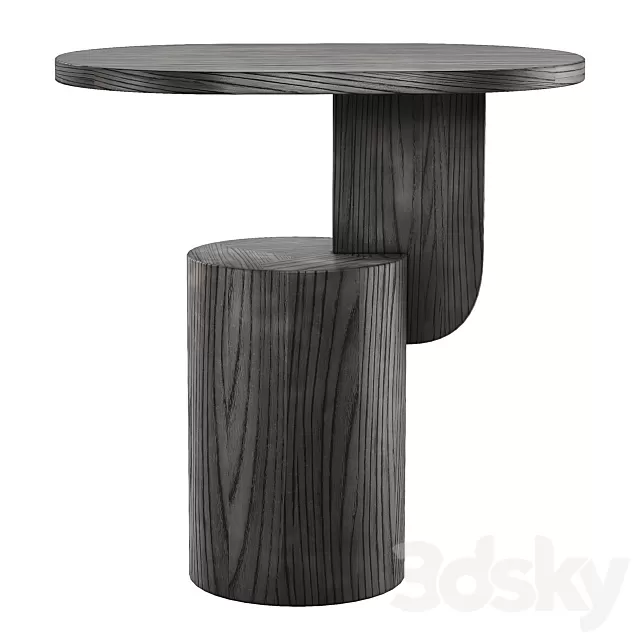 Furniture – Table and Chairs (Set) – 3D Models – 0226