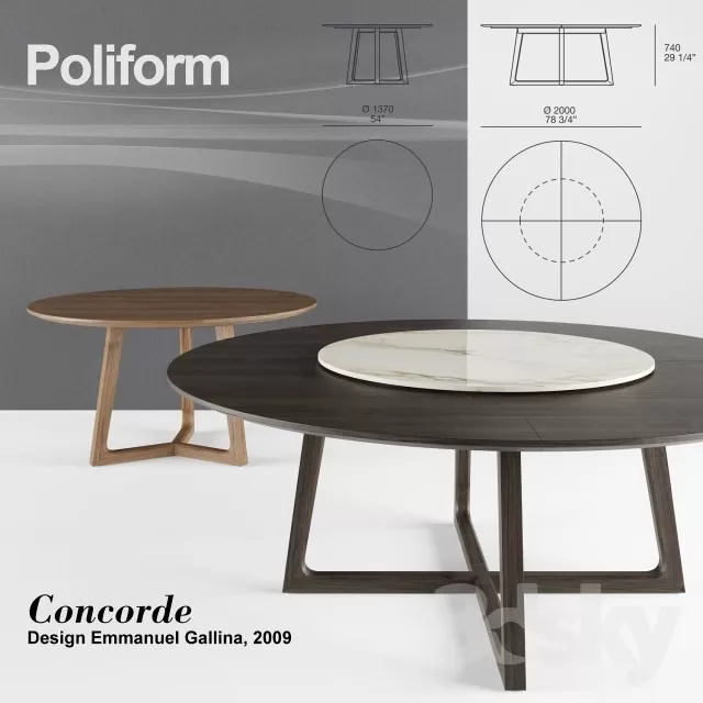 Table 3D Models – 0019