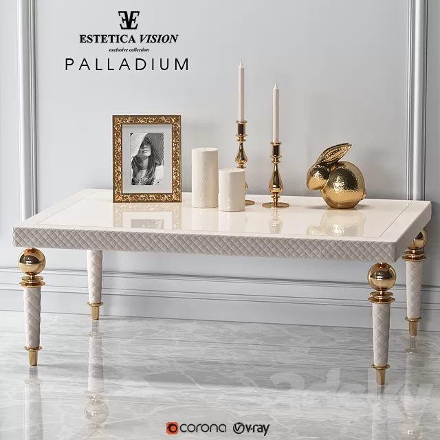 Table 3D Models – Coffee table Palladium