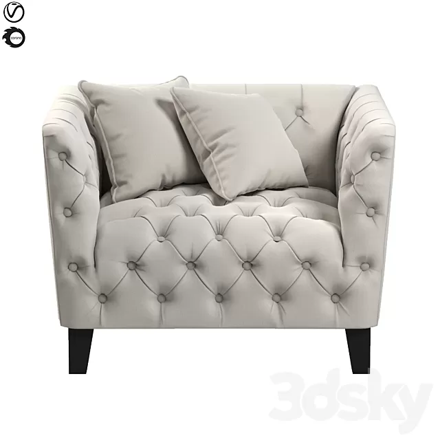 Chair and Armchair 3D Models – Eichholtz Jason Chair