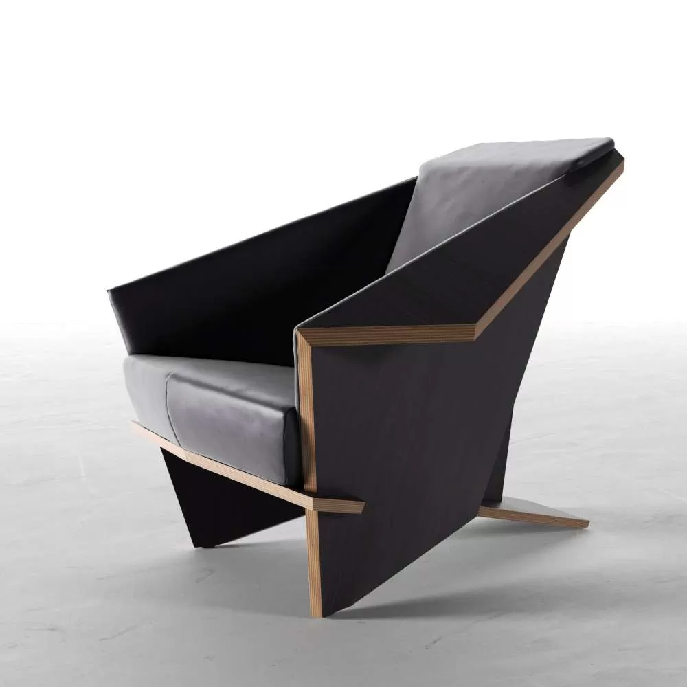Armchair 3D Models – Taliesin Armchair (max; fbx; obj; c4d) 3D model