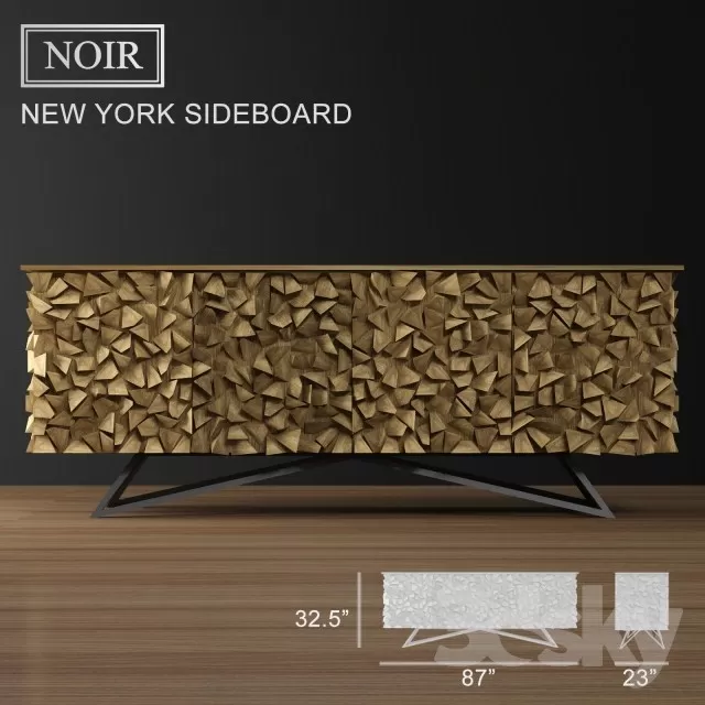 Sideboard – Chest of Drawers – 3D Models – 0010