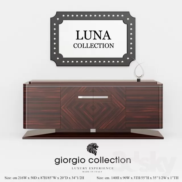 Sideboard – Chest of Drawers – 3D Models – 0095