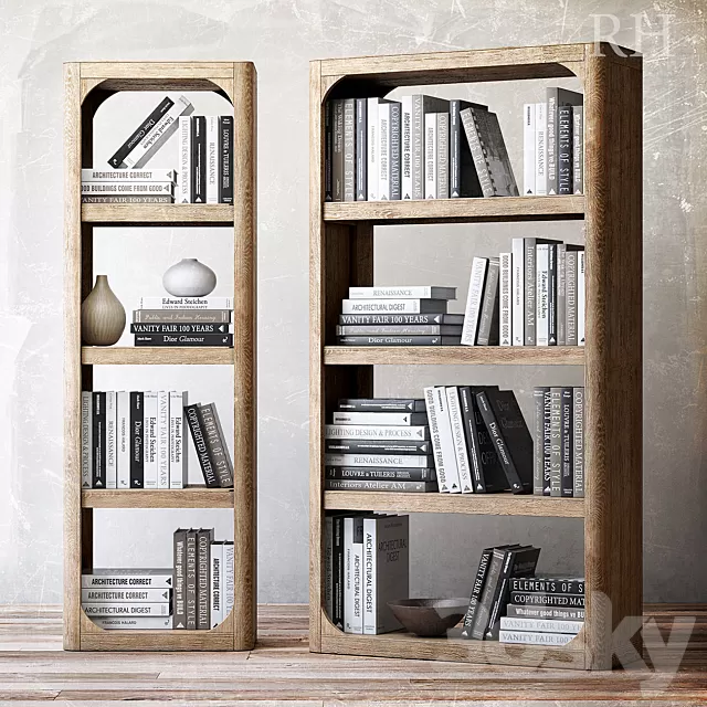 Racks – 3D Models – Book Collection