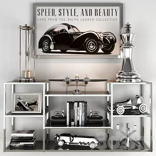 Racks – 3D Models – Eichholtz Accessories collection set 2