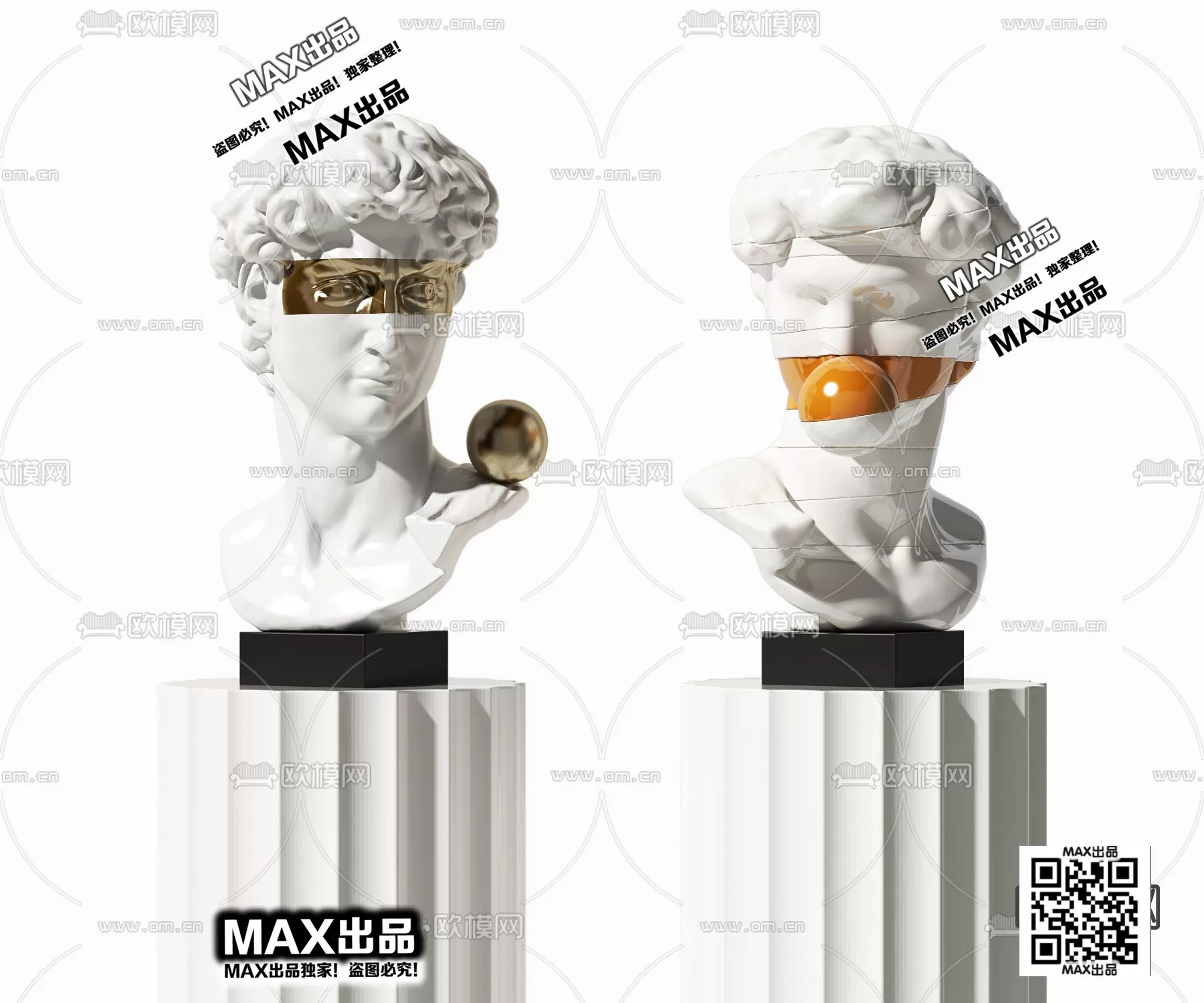 DECORATION 3D MODELS – 3DS MAX – 053