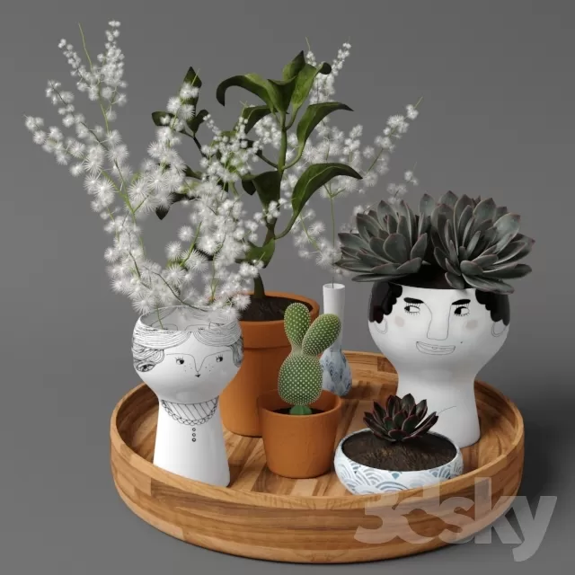 Decorative – Set – 3D Models – 0060