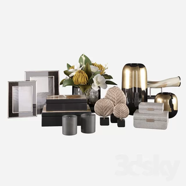 Decorative – Set – 3D Models – 0095