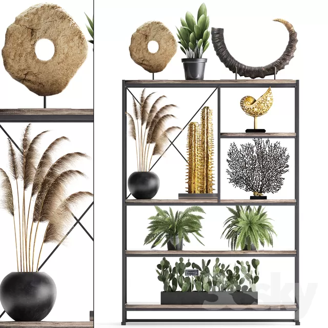 Decorative – Set – 3D Models – 0105