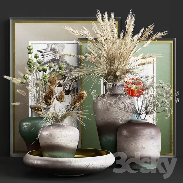 Decorative – Set – 3D Models – 0112