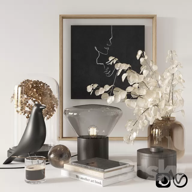 Decorative – Set – 3D Models – 0124