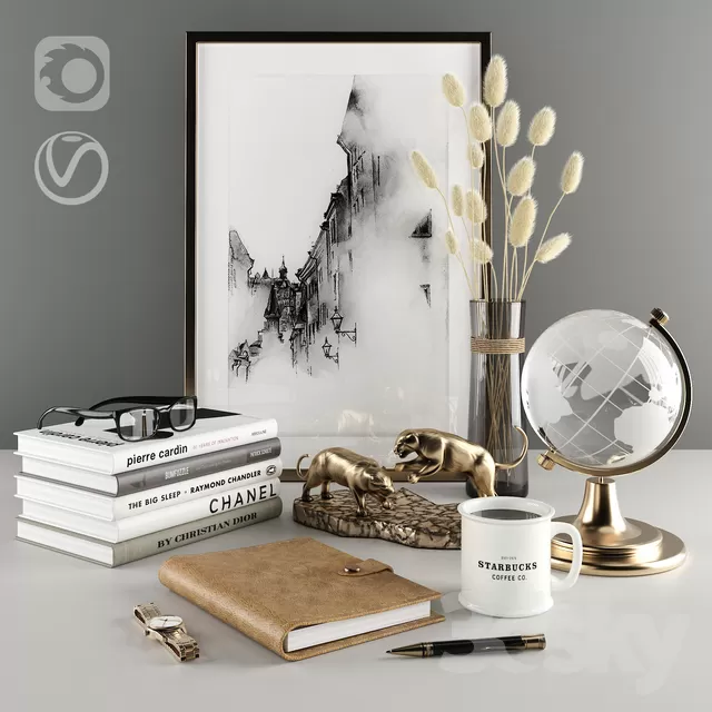 Decorative – Set – 3D Models – 0168