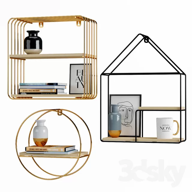 Decorative – Set – 3D Models – 0169