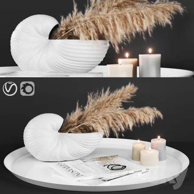 Decorative – Set – 3D Models – 0170