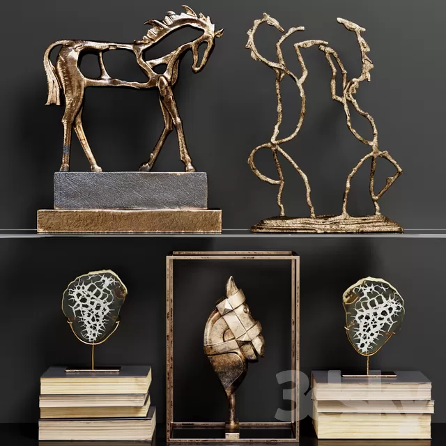 Decorative – Set – 3D Models – 0176