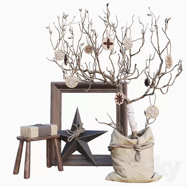 Decorative – Set – 3D Models – 0191
