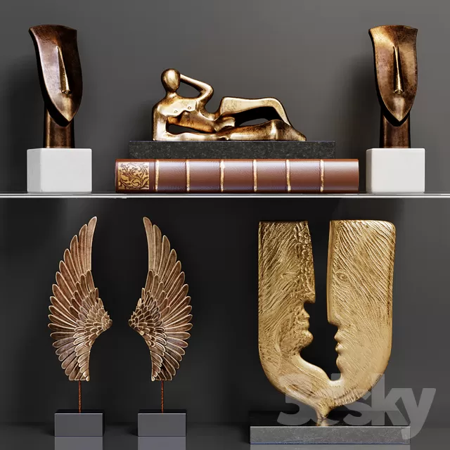 Decorative – Set – 3D Models – 0196
