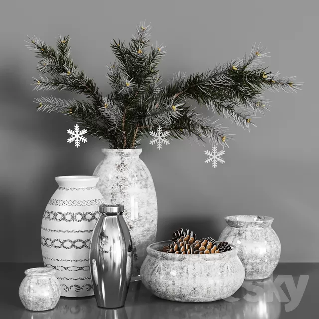 Decorative – Set – 3D Models – 0199
