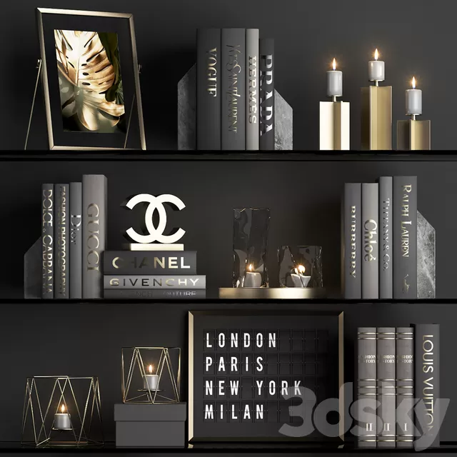 Decorative – Set – 3D Models – 0212