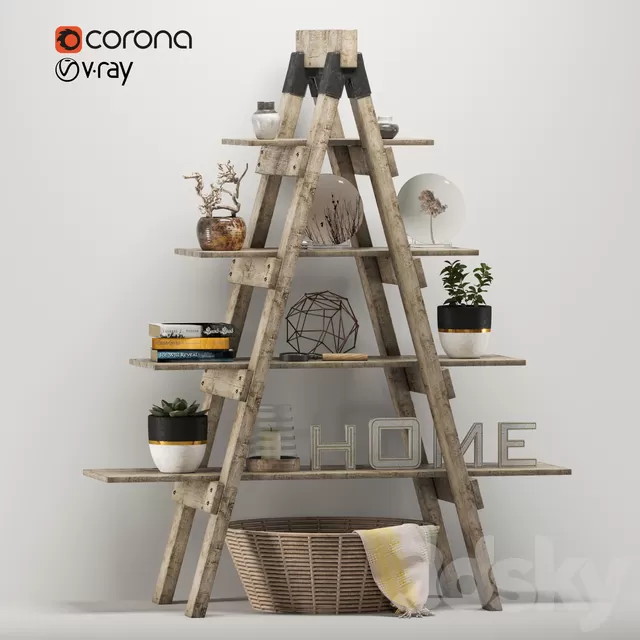 Decorative – Set – 3D Models – 0237