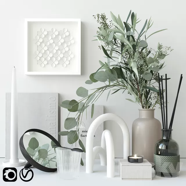Decorative – Set – 3D Models – 0285