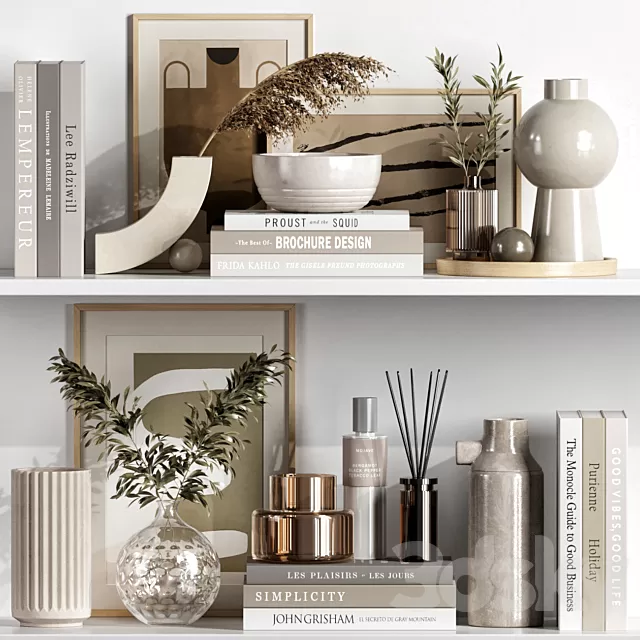Decorative – Set – 3D Models – 0372