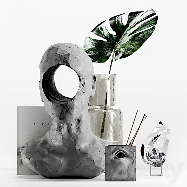 Decorative – Set – 3D Models – 0376