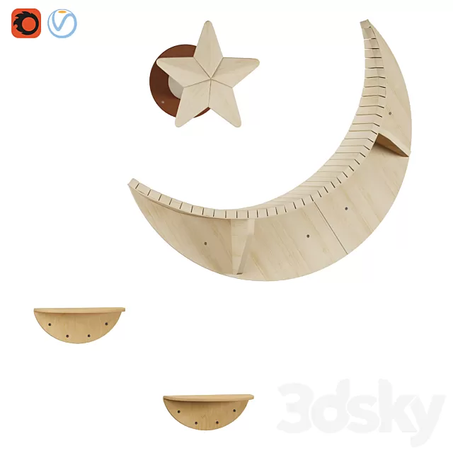 Decorative – Set – 3D Models – 0434