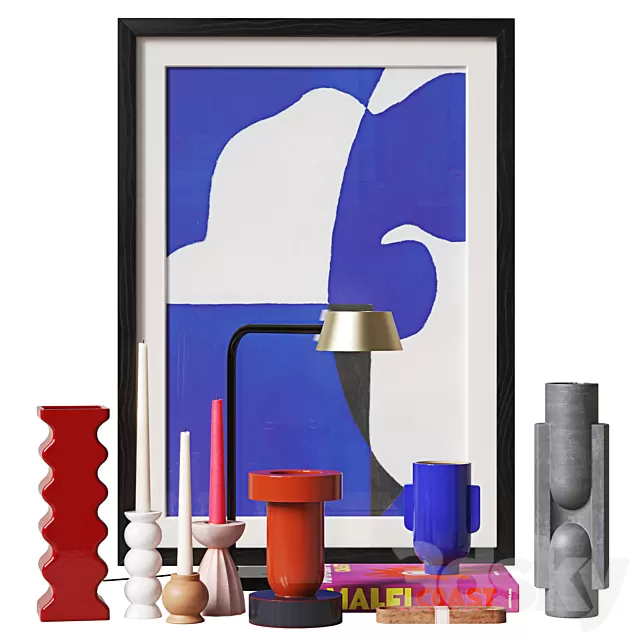 Decorative – Set – 3D Models – 0435