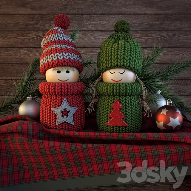 Decorative – Set – 3D Models – 0445