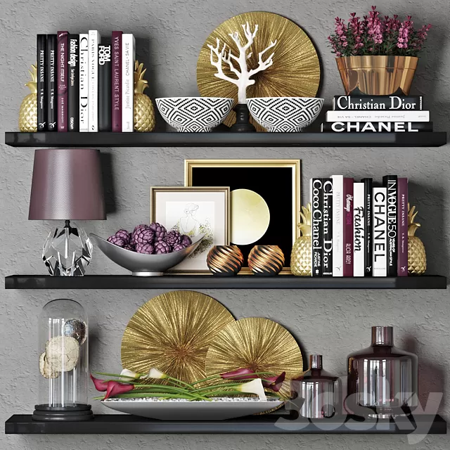 Decorative – Set – 3D Models – Decorative set 07