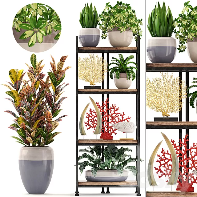 Decorative – Set – 3D Models – Decorative set. 6th