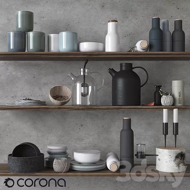 Decorative – Set – 3D Models – Dinnerware by New Norm