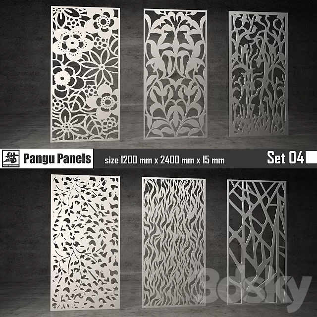 Decorative – Set – 3D Models – 0619