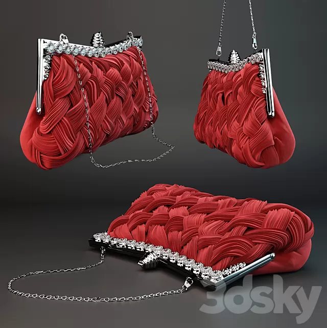 Other Decorative Objects – 3D Models – Evening Weave Clutch