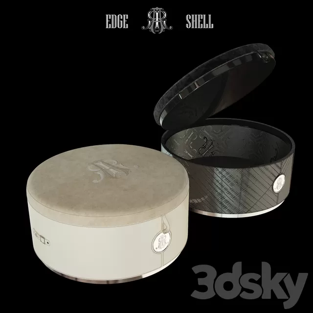 Other Decorative Objects – 3D Models – Pouf ART EDGE and SHELL