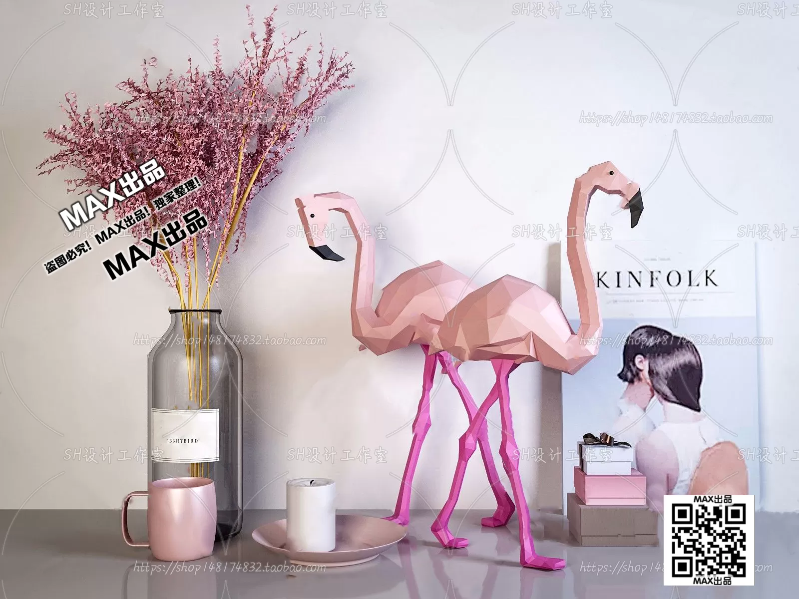 DECORATION 3D MODELS – 3DS MAX – 083