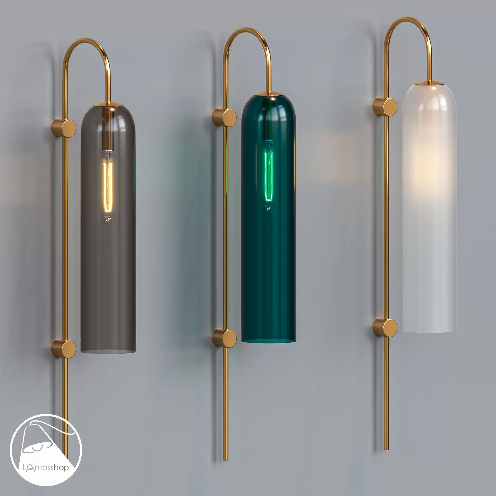 Ceiling Lights – 3D Models Download – B4041 Sconce Stemware