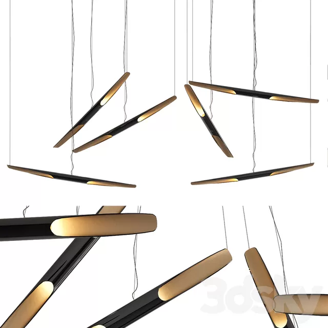 Ceiling Lights – 3D Models Download – Delighfull Unique Pendant Lamp