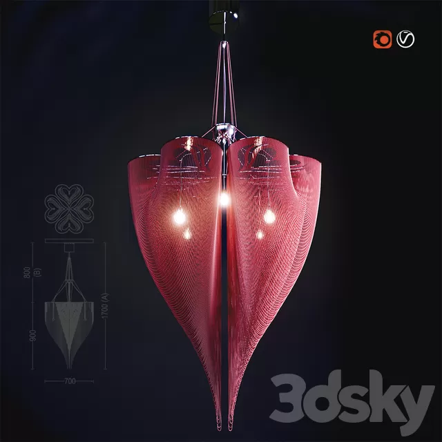 Ceiling Lights – 3D Models Download – Willowlamp – Biglove Clover
