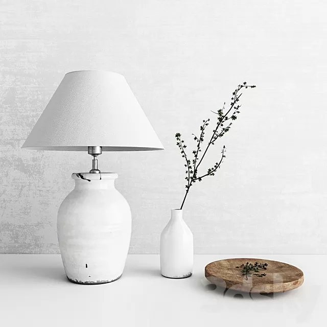 Table Lamp – 3D Models – NeptuneLampandVase