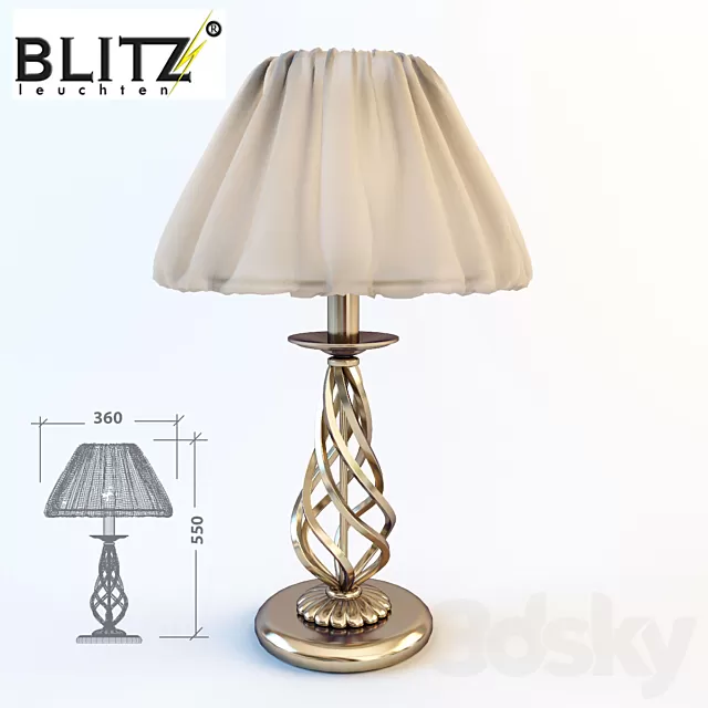 Table Lamp – 3D Models – Table lamp Blitz