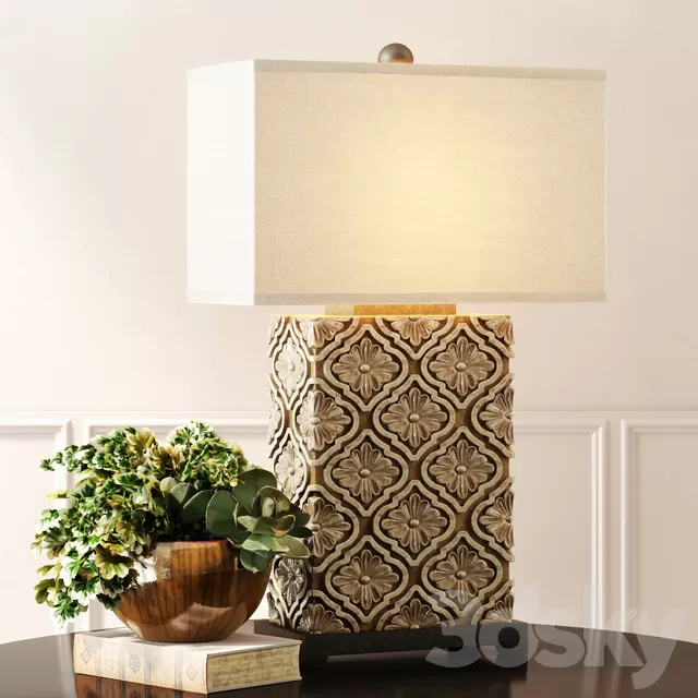 Table Lamp – 3D Models – Uttermost Curino