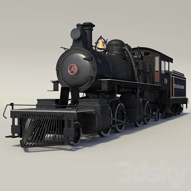 Transport – 3D Models – Паровоз