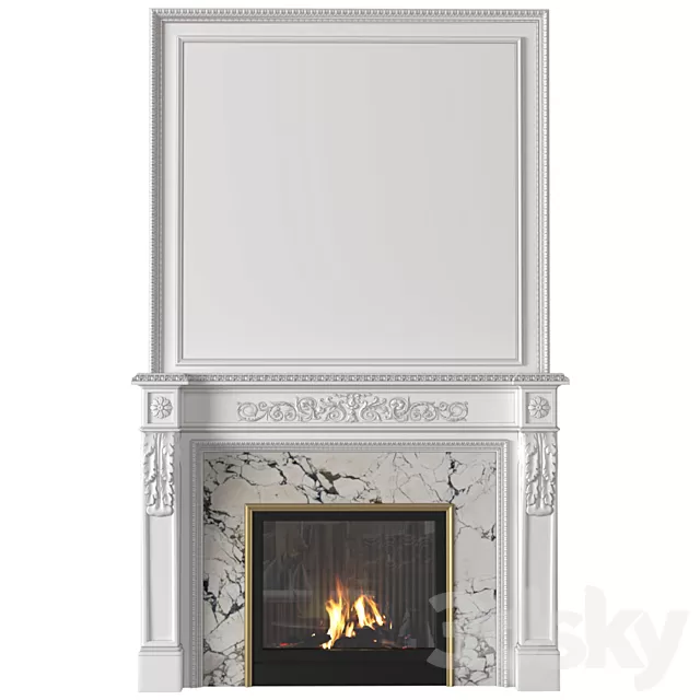 Fireplace – 3D Models – 0012