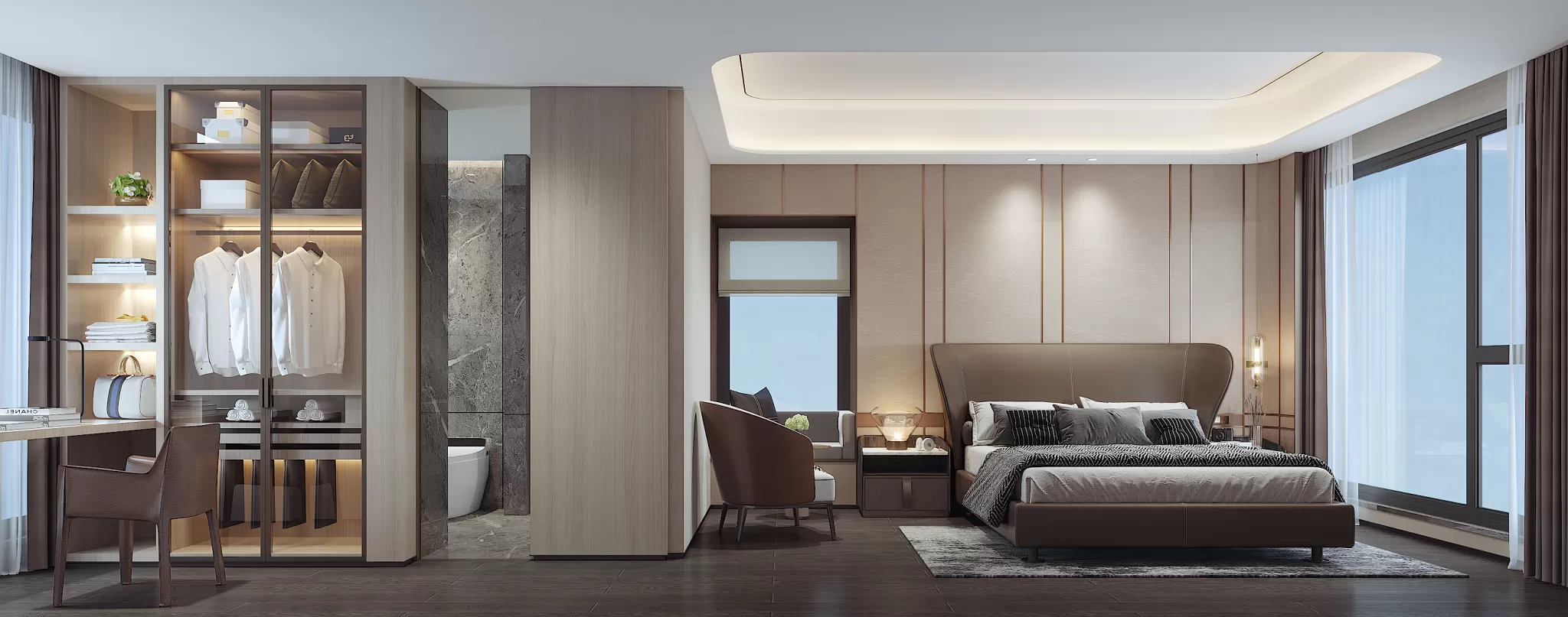 Corona Render Scene – Bedroom 3D Models – 0083