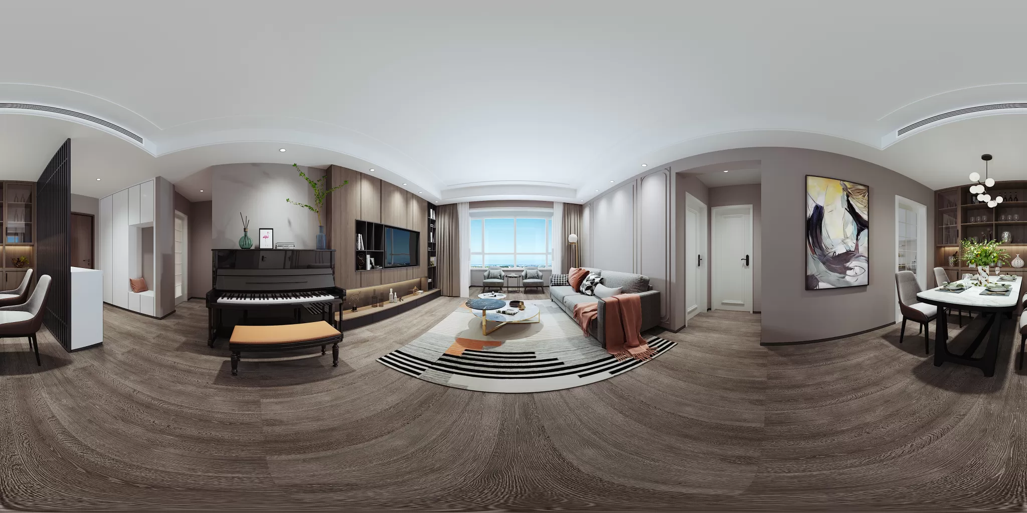 Corona Render Scene – Home Decoration 3D Models – 0045